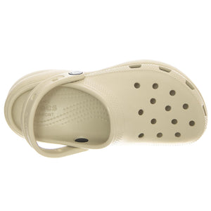 W' Classic Platform Clog Bone - Sandali Donna Beige CR.206750-BONE  CROCS 