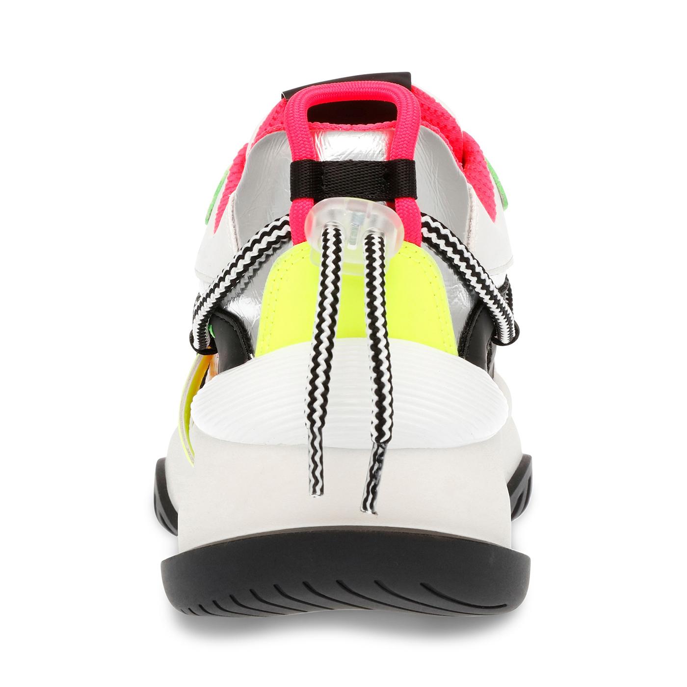 Bonanza Black / Fuchsia PU + Mesh - Scarpe Stringate Profilo Basso Donna Multicolore SMPBONANZA-BLAFUS  STEVE MADDEN 