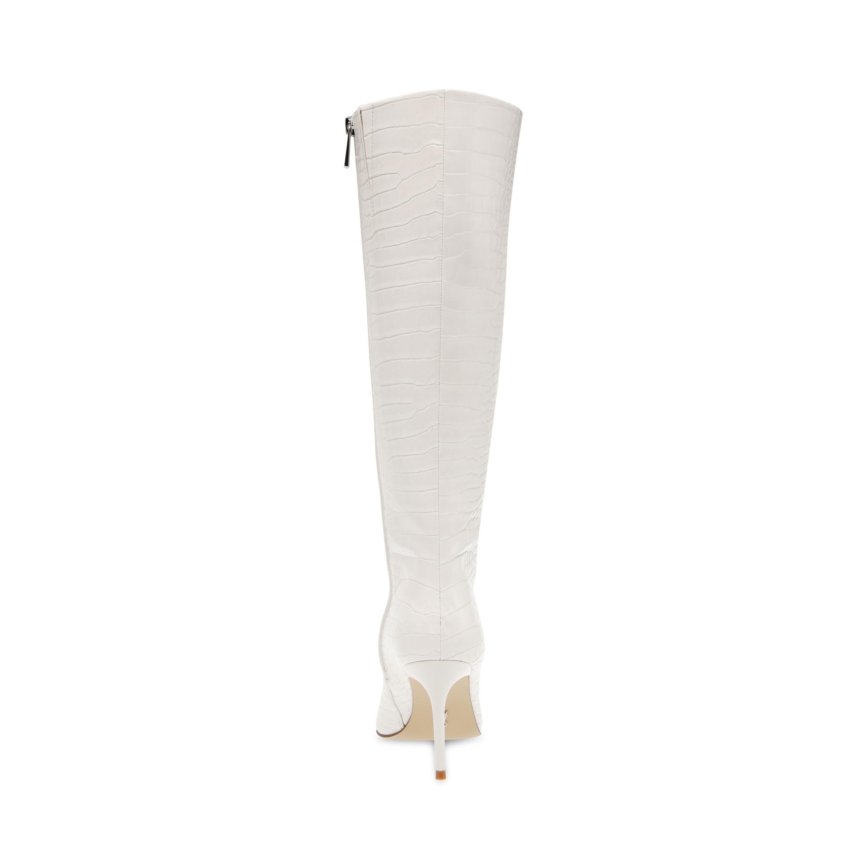 Lovable Bone Croco - Stivali Donna Bianchi SMSLOVABLE-26G  STEVE MADDEN 