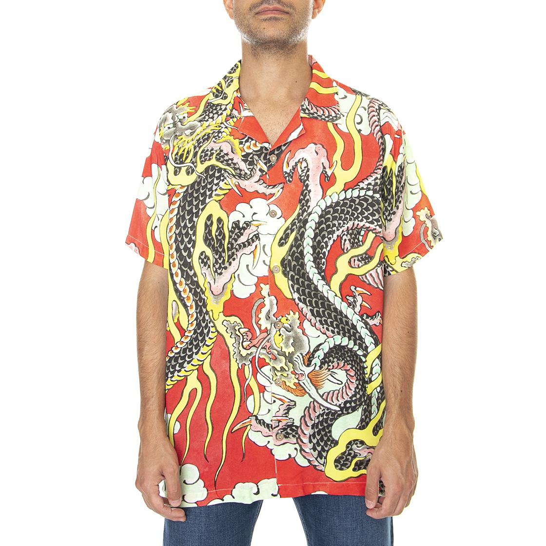 Dungeon - Camicia Maniche Corte Uomo Multicolore S SHT0042  DOOMSDAY 