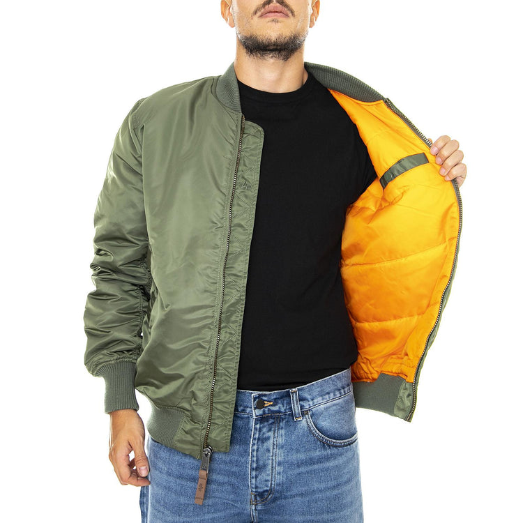MA-1 VF 59 Long Jacket - Sage Green - Giacca Invernale Uomo Verde 168100-01  ALPHA INDUSTRIES 