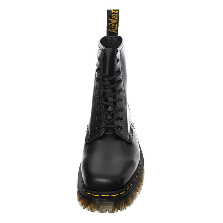 1460 Bex Squared Black Polished Smooth - Stivali Donna Neri 27886001  DR.MARTENS 