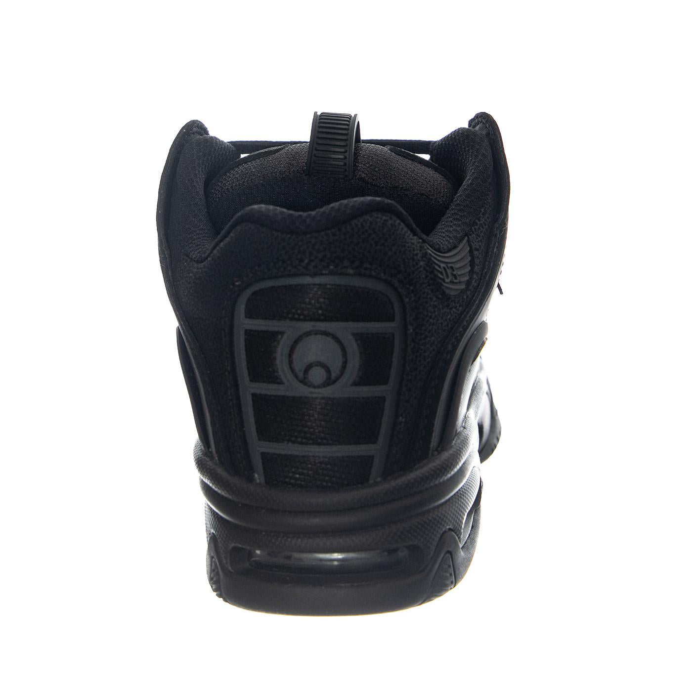 D3 2001 (25th) Footwear Black/Black/Black - Scarpe Stringate Uomo Nera 1141 OS001236 OSIRIS 