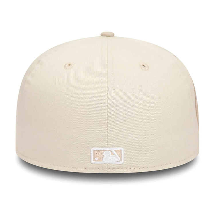 White Crown 59Fifty New York Yankees Ivory / Stone - Cappellino con Visiera Bianco 60435038  NEW ERA 