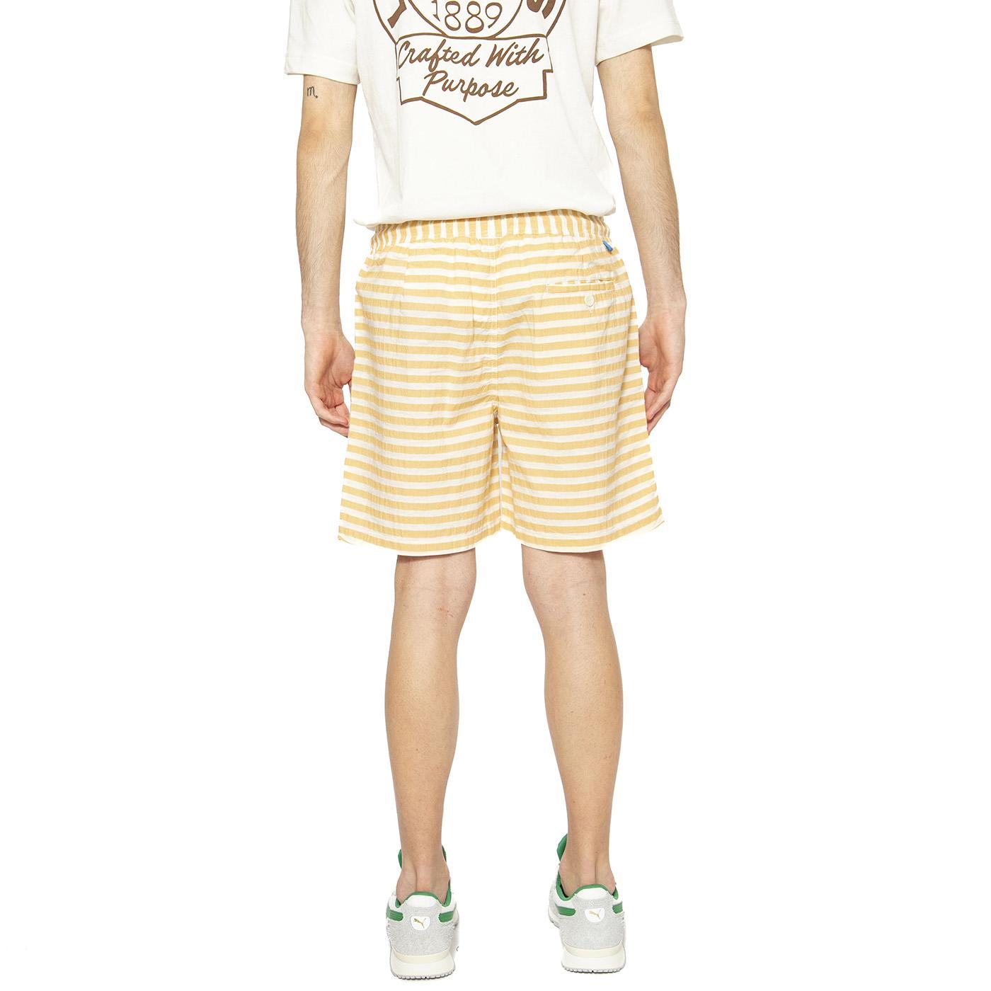 Stripes Summer Short Sand - Bermuda Uomo Multicolore 3333-SAND  BRAVA FABRICS 