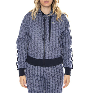 Lacoste Sweatshirt 9I4 -- Felpa Donna Blu SF7606-AIT . LACOSTE 