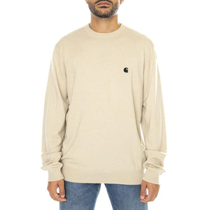 Madison Sweater Wall / Black - Maglione Girocollo Uomo Beige I030841.AWXX  CARHARTT WIP 