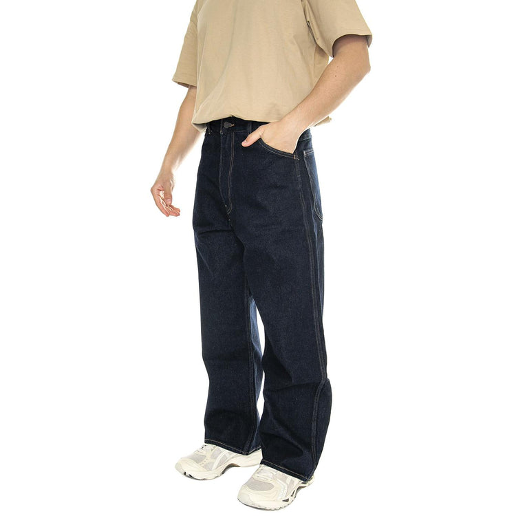 Skate Crop Carpenter Pan Dark Finish - Pantaloni Denim Jeans Uomo Blu A5737-0000  LEVIS 