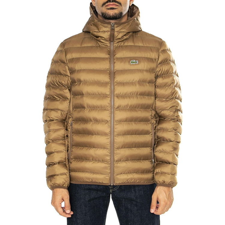 Blusone BH2909-SIX Brown - Giacca con Cappuccio Uomo Marrone BH2909-SIX  LACOSTE 