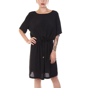 JANETT SHORT DRESS BLACK 86210_4  MINIMUM 