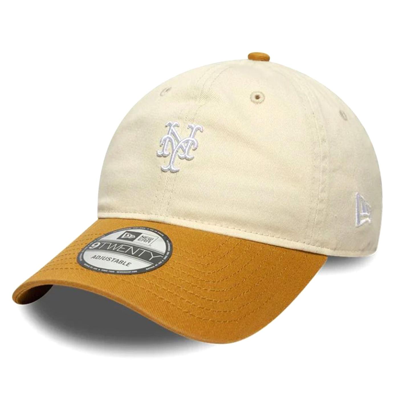MINI WASHED CONTRAST 920 NEW YORK METS BEIGE - Cappellino con Visiera Beige / Multi 60856381 LTCDOC NEW ERA 