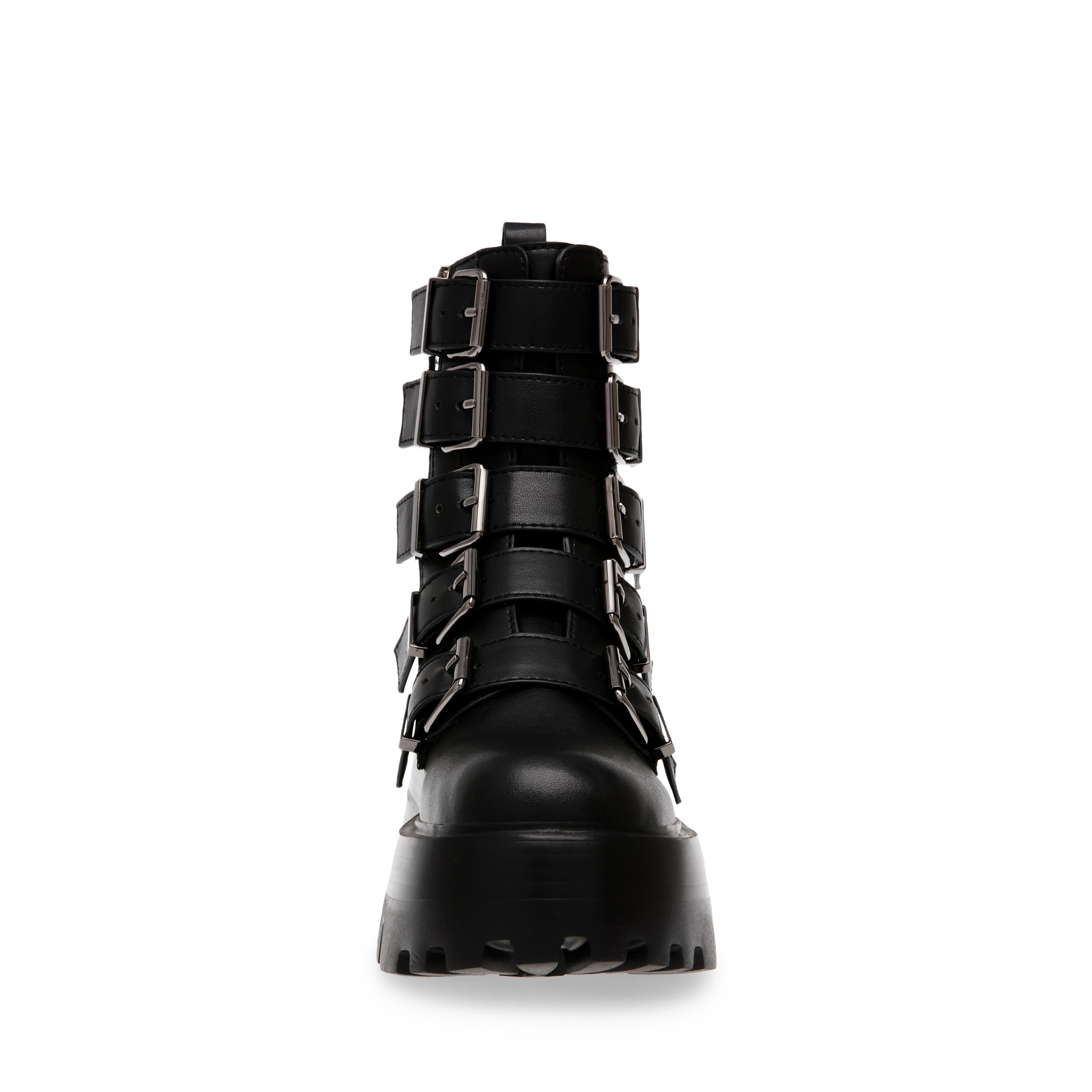 Madzone Black Action Leather - Stivali Donna Neri SMSMADZONE-05O  STEVE MADDEN 