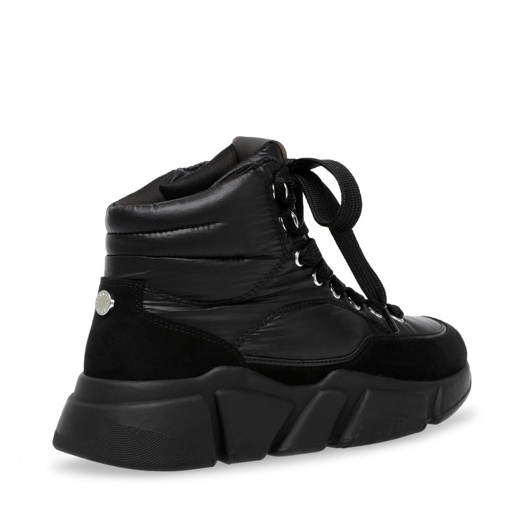 Gameplan Black - Stivaletti Stringati Profilo alla Caviglia Donna Neri SMPGAMEPLAN-BLA  STEVE MADDEN 