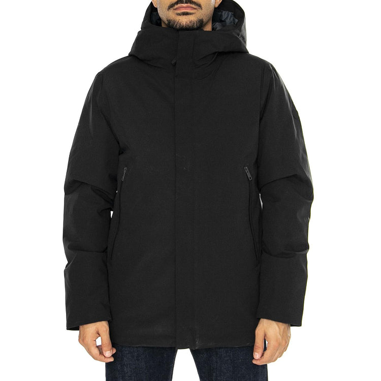 Vhinner Black - Giacca con Cappuccio Uomo Nera 331187-110  ELVINE 