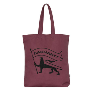 Stamp Tote Dusty Fuchsia / Black - Borsa Shopping Bag Bordeaux I033629.2B0XX  CARHARTT WIP 