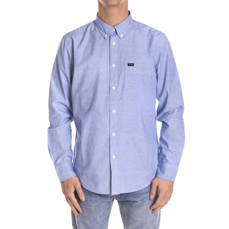 LEE BUTTON DOWN WORKWEAR BLUE 76552_4  LEE 