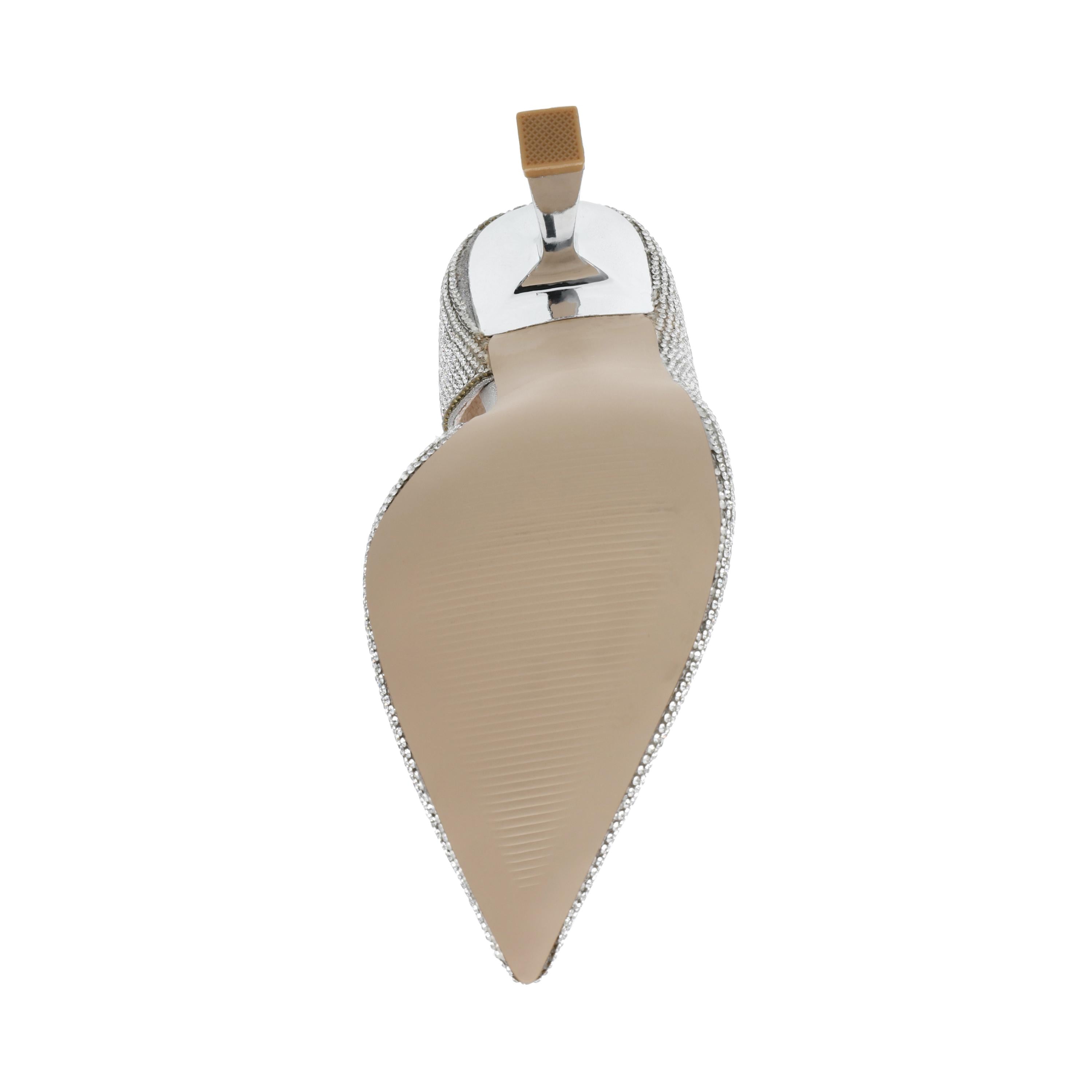 Damzil-R Rhinestones - Scarpe Décolleté Donna Argento SMSDAMZIL-R-RHI  STEVE MADDEN 