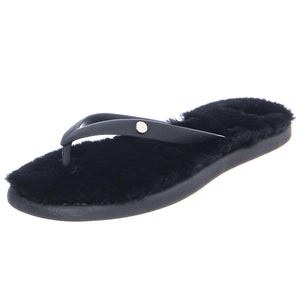 Womens Fluffie II Black Sandals UGSFLUFBK1099835W  UGG 