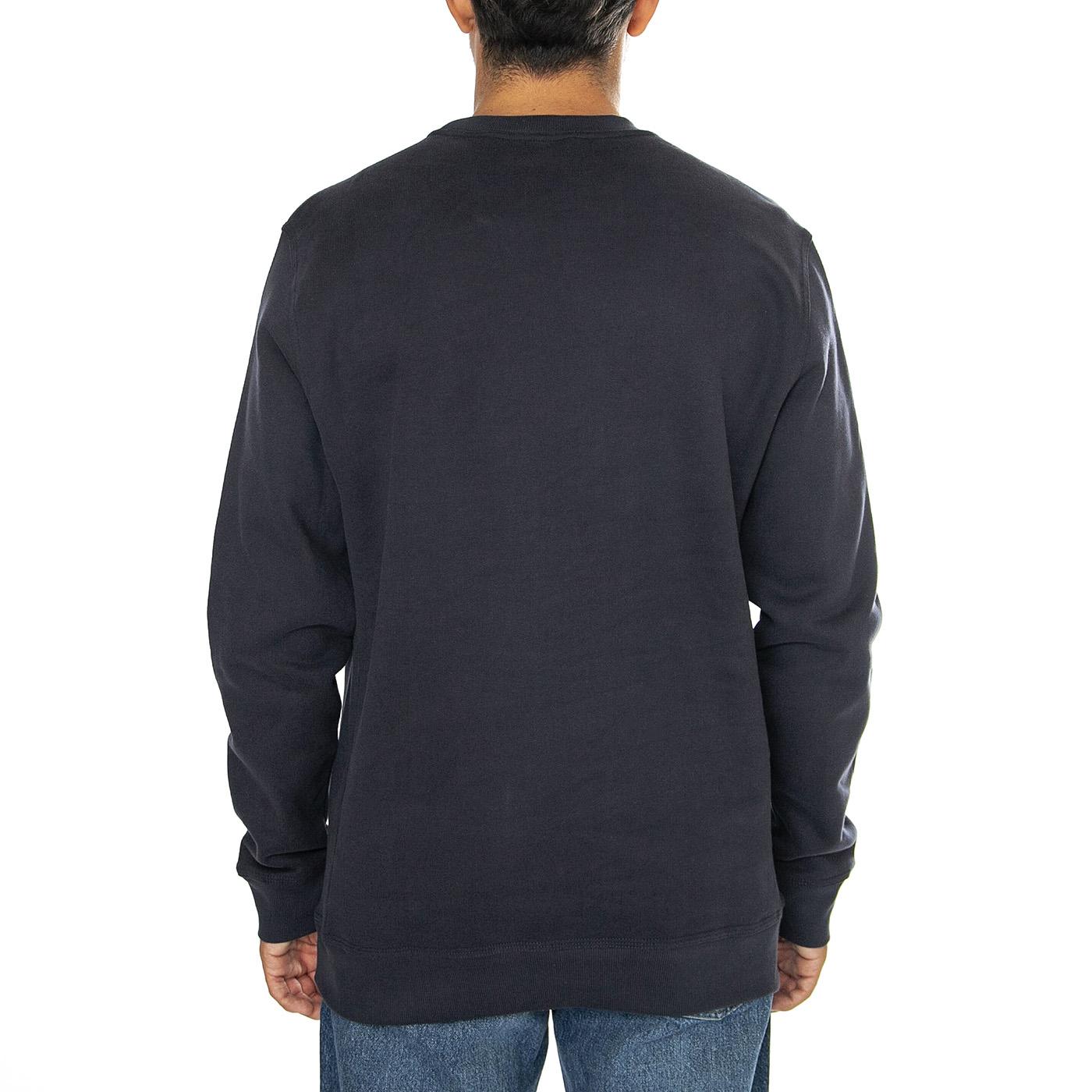 Dan Life Reg Heavy Sweat Crew Dark Navy - Felpa Girocollo Uomo Blu 22029902-4574243  ONLY & SONS 
