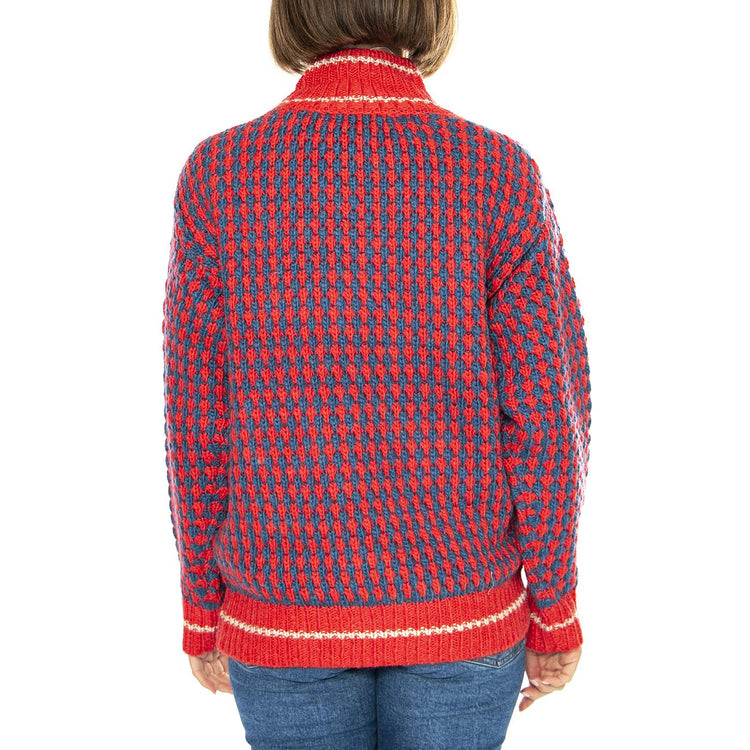 Jersey Rombo Azul Electrico - Maglione Donna Multicolore 15010306  MD'M 