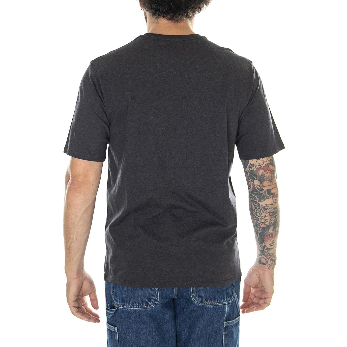 M's Regenerative Organic Certified Cotton LW Pocket Tee Ink Black - Maglietta Girocollo Uomo Grigia 53255-INBK  PATAGONIA 