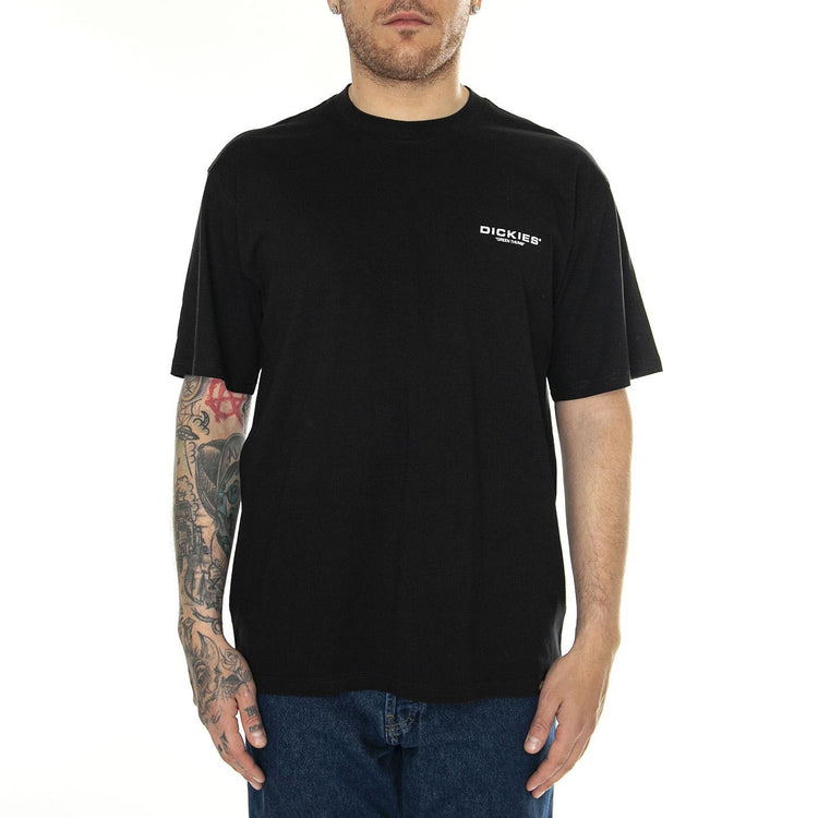 Wakefield Tees SS Black - Maglietta Girocollo Uomo Nera DK0A4YRCBLK1  DICKIES 