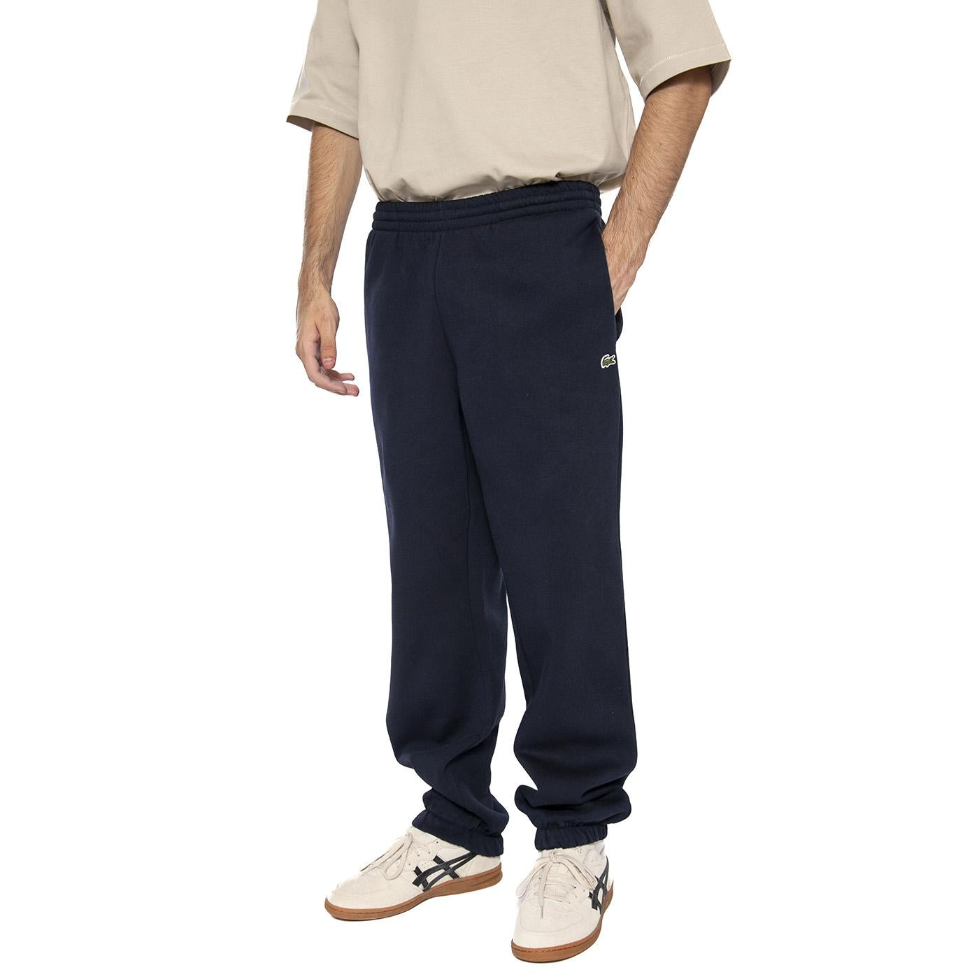 Pant.Tuta 166 Blue - Pantaloni Uomo Blu XH9610-166  LACOSTE 