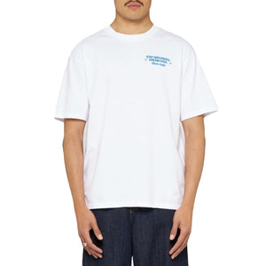 LAID-BACK LEAGUE WHITE - Maglietta Girocollo Uomo Bianca I036611.02.67. 02,67 EDWIN 