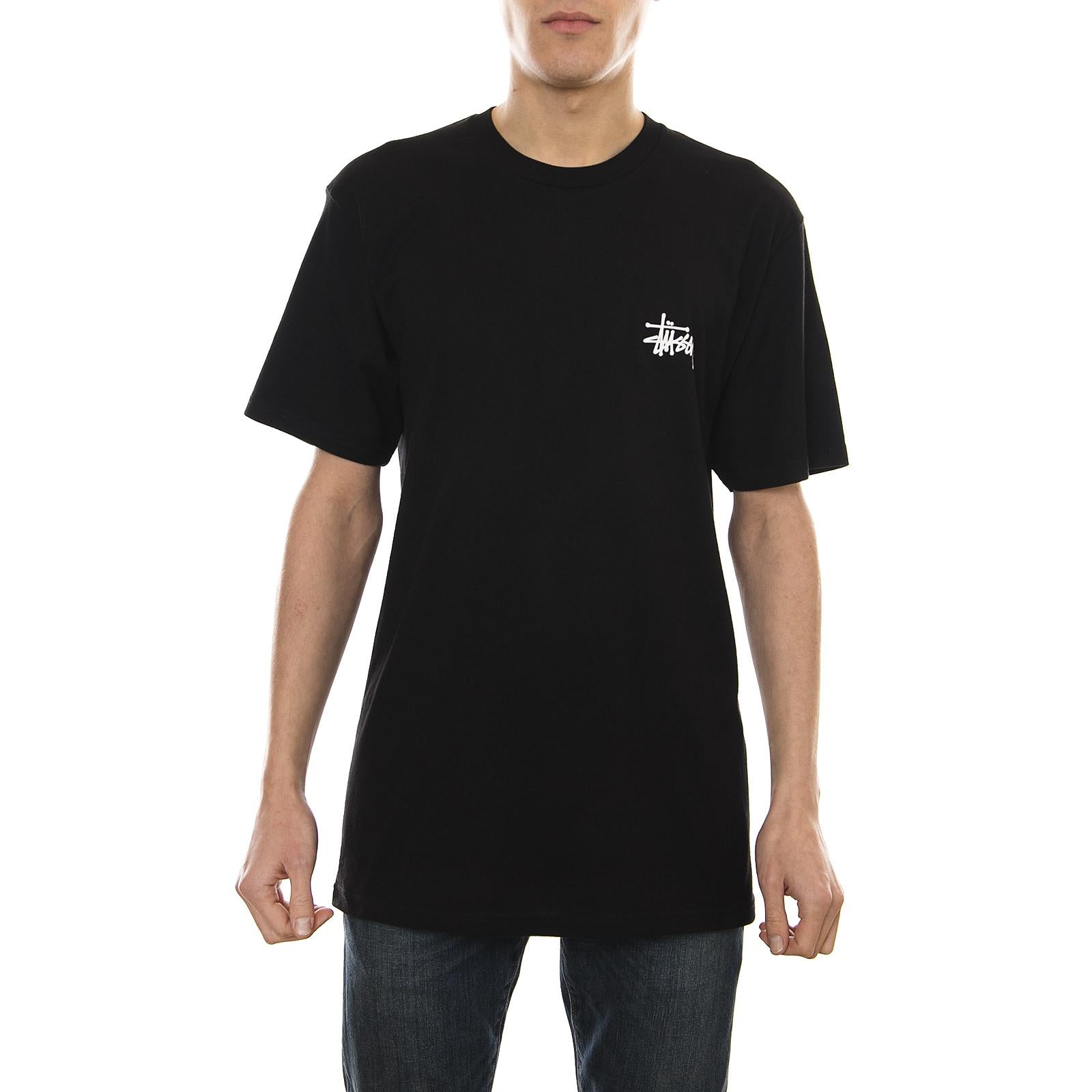 BASIC STUSSY TEE BLACK 1904181-BLACK  STUSSY 