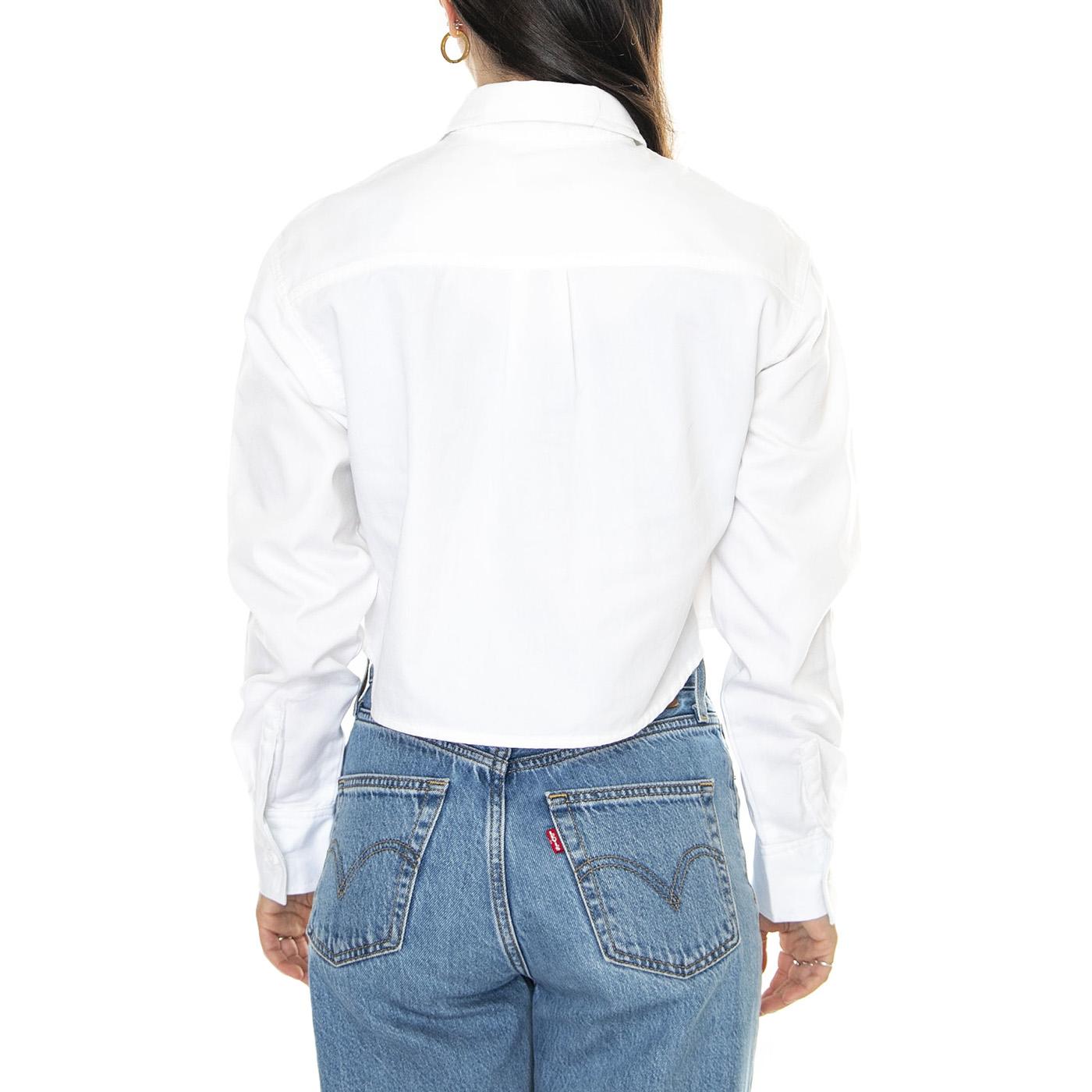 Culpeper Shirt LS W White - Camicia Donna Bianca DK0A4YSUWHX1  DICKIES 