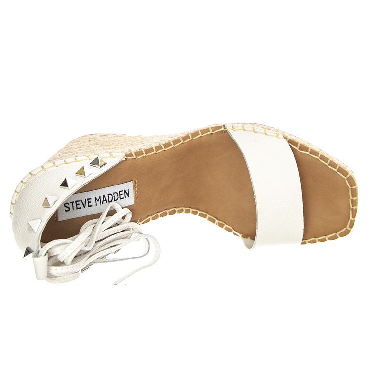 Malani White Leat - Sandali Donna Bianchi / Multi SMSMALANI-WHI  STEVE MADDEN 