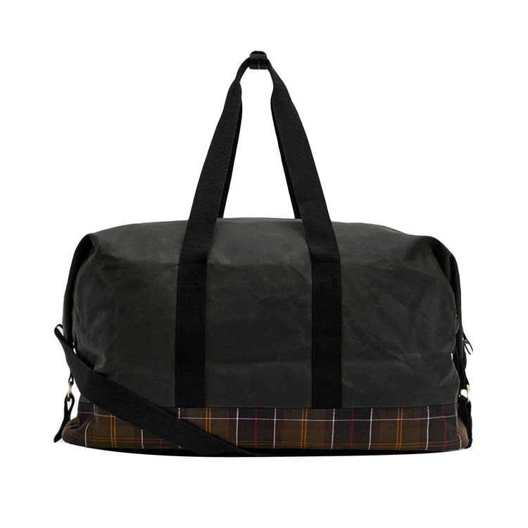 Field Wax Holdall Sage - Borsa a Tracolla Verde UBA0715 SG91 BARBOUR 