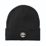 Tonal Patch Beanie -- Men's/Women's Black Hat TIMBERLAND ACCESSORIES