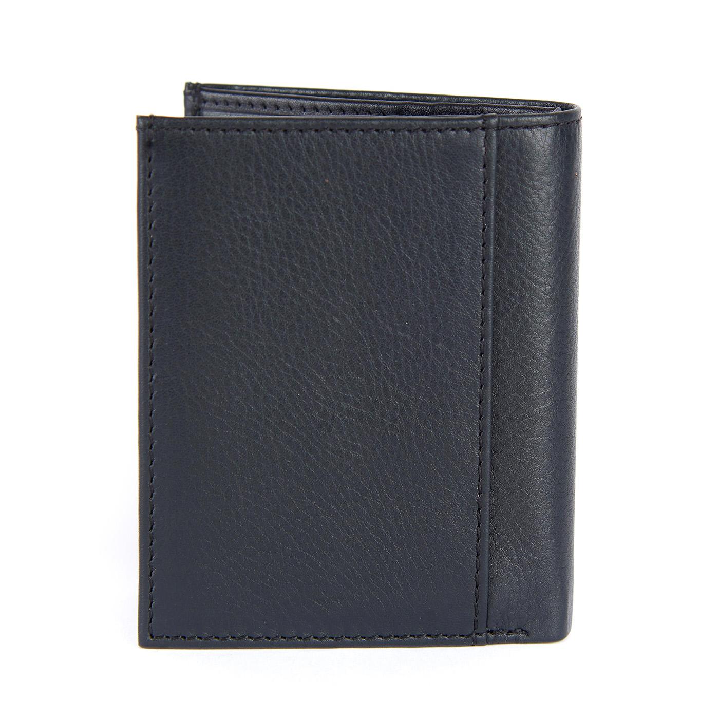 Colwell Small Billford Wallet Carbon - Portafogli Nero MLG0012-GY91  BARBOUR 
