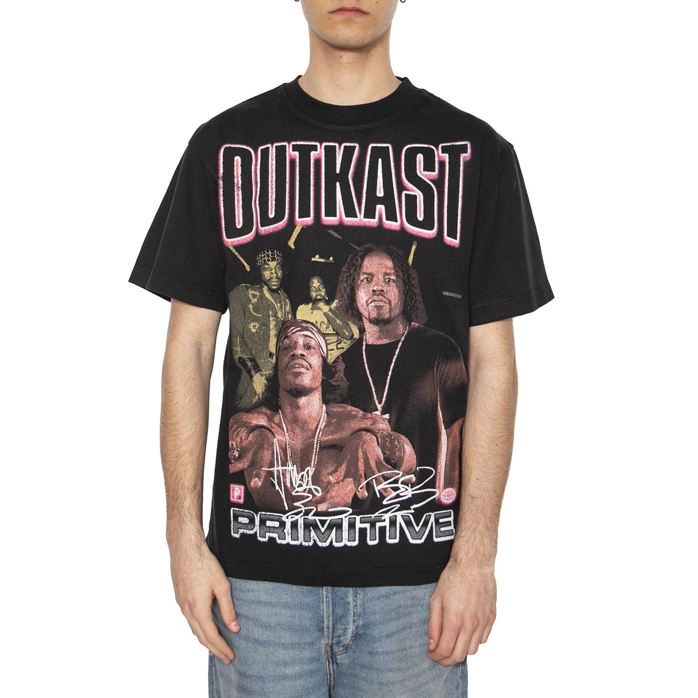 Primitive Headline HW Tee Black - Maglietta Girocollo Uomo Nera PAPHO2437  PRIMITIVE 