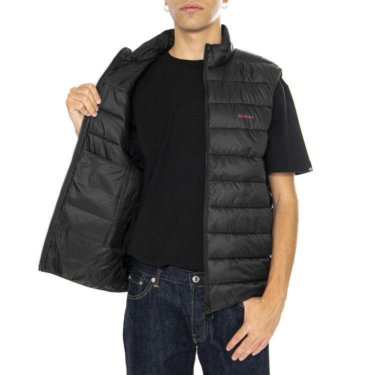 Bretby Gilet Black - Giacca Smanicata Uomo Nera MGI0024-BK11  BARBOUR 