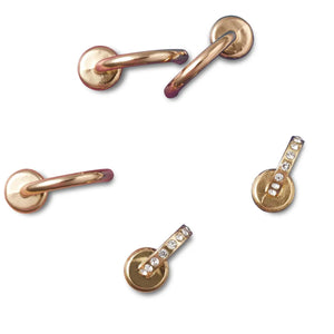 Summer Nostalgia Gold 5 Pack - Set di Charm Multicolore per Calzature Crocs 10011561  CROCS 