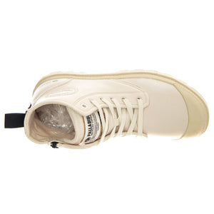 Pampa Hi Re-Vegan Lth Star White - Scarpe Donna Bianche PAS74378-116-M  PALLADIUM 