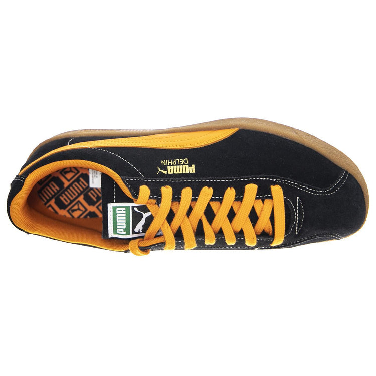 Delphin Puma Black / Pumpkin Pie Shoes - Scarpe Stringate Profilo Basso Uomo Nere 390685-08  PUMA 