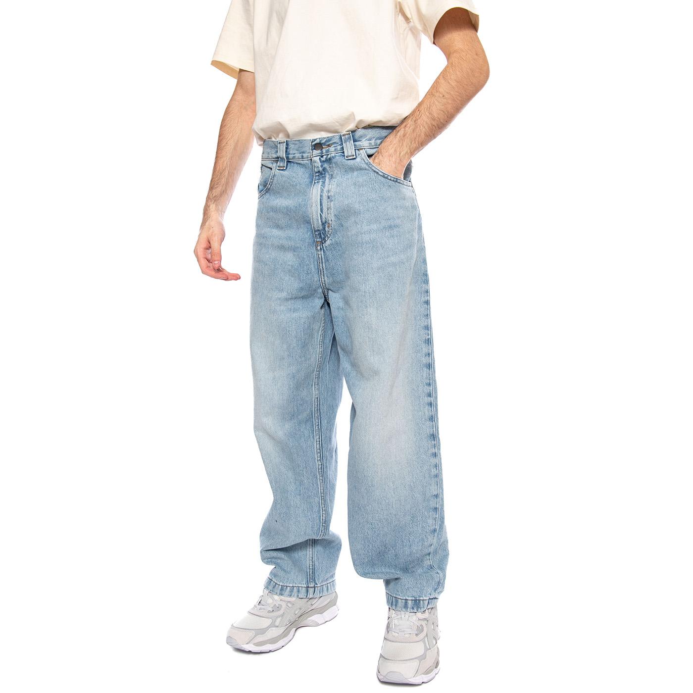 Brandon Pant Blue - Pantaloni Denim Jeans Uomo Blu I035893 01WU CARHARTT WIP 
