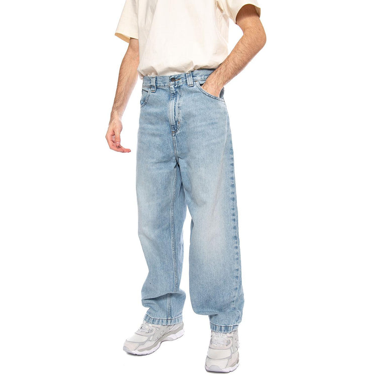 Brandon Pant Blue - Pantaloni Denim Jeans Uomo Blu I035893 01WU CARHARTT WIP 