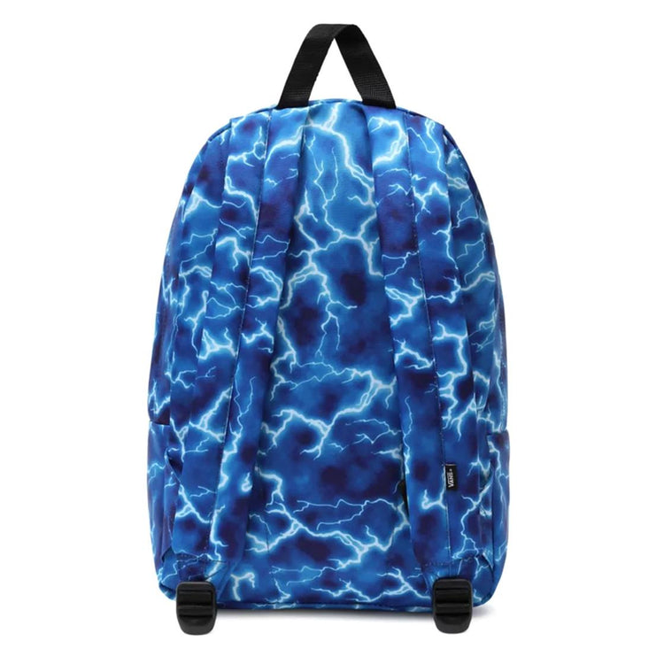 By New Skool Backpack Boys True Blue / White - Zaino Blu / Bianco VN0002TLAMQ1  VANS 
