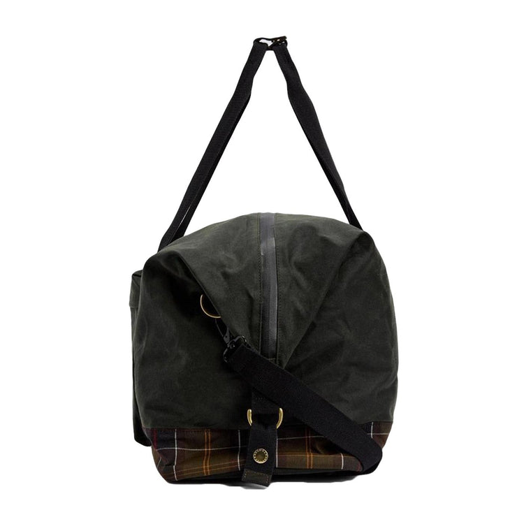 Field Wax Holdall Sage - Borsa a Tracolla Verde UBA0715 SG91 BARBOUR 