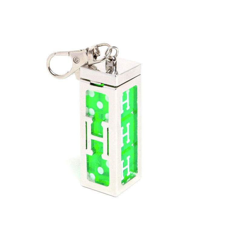 Huf Dice Keychain Silver - Portachiavi Argento AC00636-SILVR  HUF 