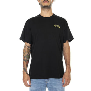 History Tee Black - Maglietta Girocollo Uomo Nera 22WITS04-BLACK  IUTER 