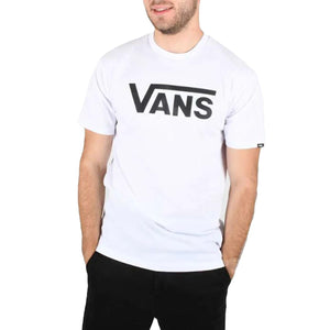 VANS CLASSIC TEE - WHITE / BLACK - Maglietta Girocollo Uomo Bianca VGGGYB2 . VANS 