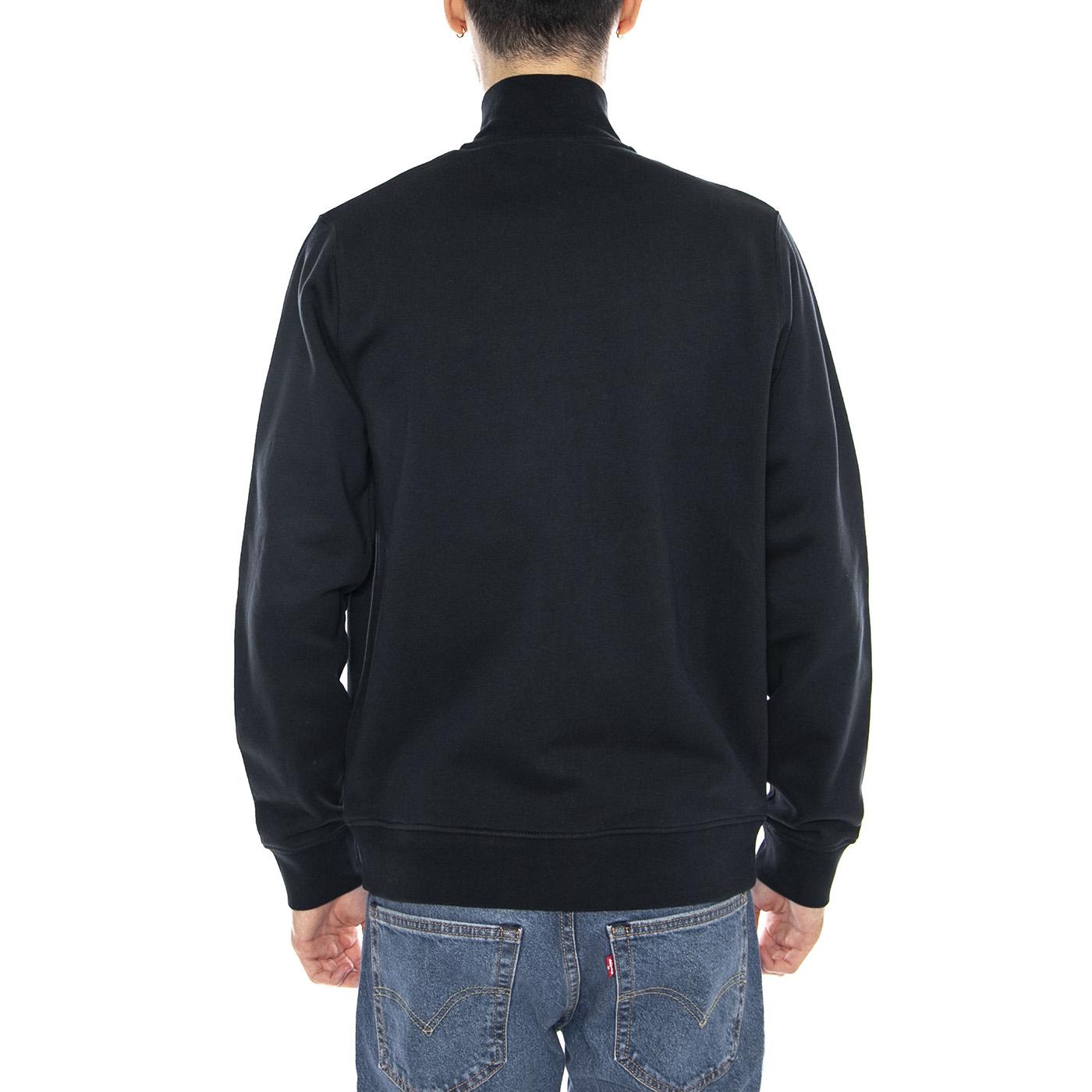 Brushback Full Zip Dark Navy - Felpa con Zip Uomo Blu ML2148V-Z271 . LYLE & SCOTT 