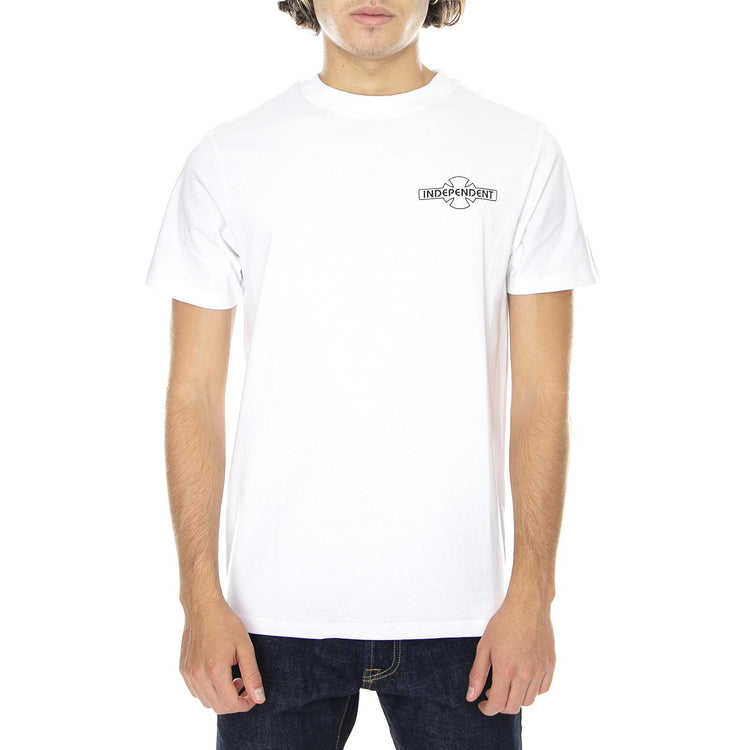  Rosary T-Shirt White  INDEPENDENT 