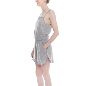 Agree Playsuit - Grey Melange - Tuta Donna Grigia 521893W-202  CHEAP MONDAY 