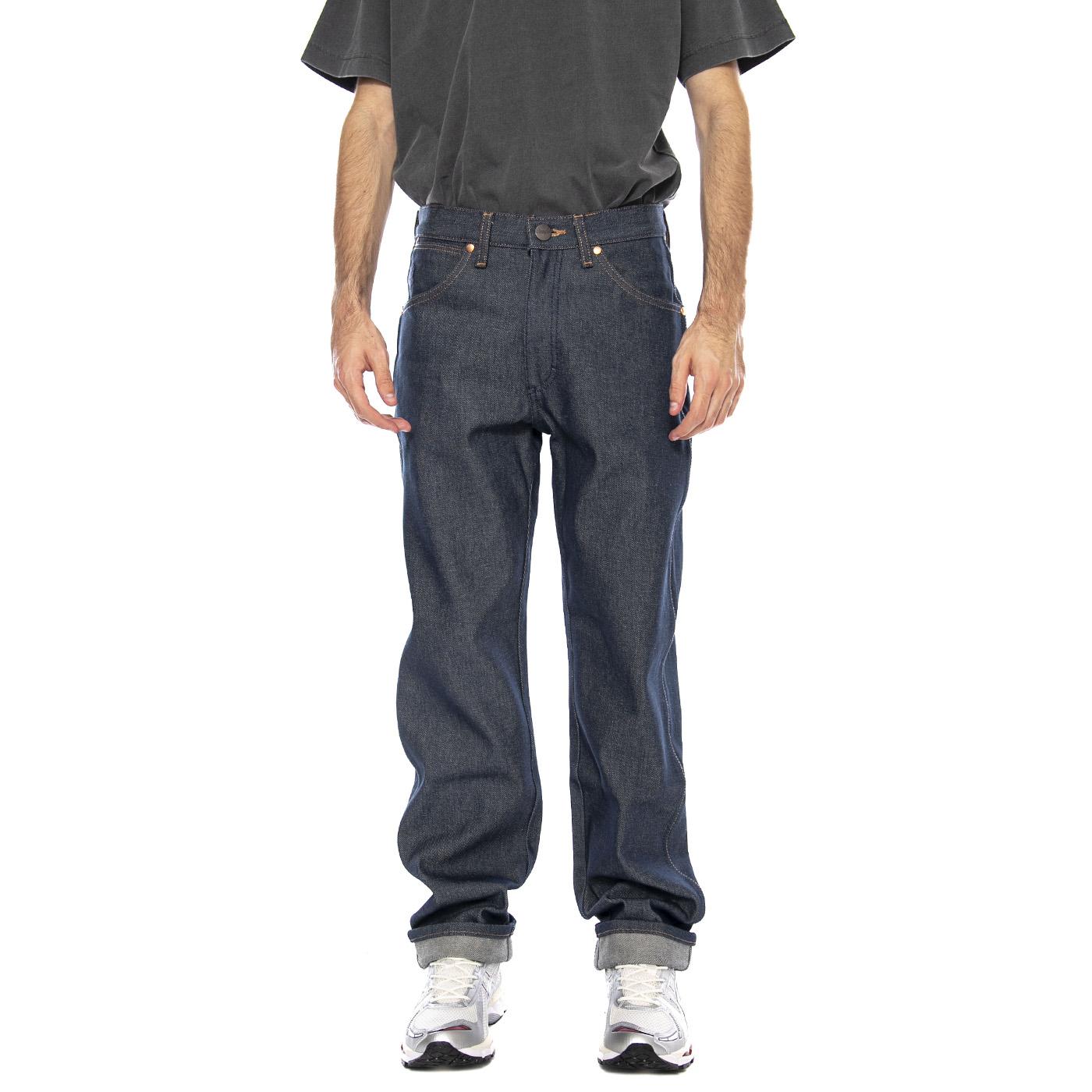 13MWZ Copper Grey Denim Jeans - Pantaloni Denim Jeans Uomo Blue 112358040 . WRANGLER 
